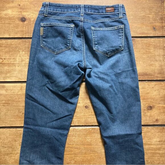 Y2K Paige Peg Straight Leg Jeans Size 26 Low Rise - Picture 5 of 10